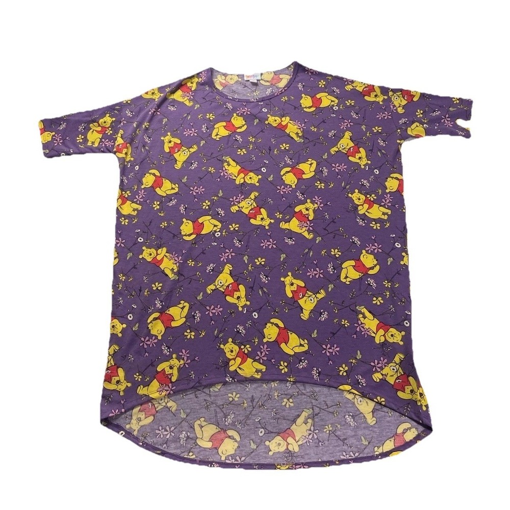 Lularoe Disney Winnie the Pooh Irma Womens Medium NWT - Purple - Rare‎
